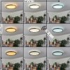 BURIS Ceiling Light LED black, white, 1-light source, Remote control