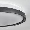BURIS Ceiling Light LED black, white, 1-light source, Remote control