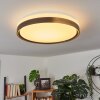 BURIS Ceiling Light LED black, white, 1-light source, Remote control