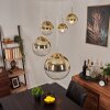 DEGEVOS Pendant Light gold, 5-light sources