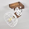 ORNY Ceiling Light brown, white, 1-light source