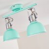 DOMPIERRE Ceiling light green, white, 2-light sources