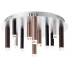 Brilliant Living Cembalo Ceiling Light LED brown, 12-light sources