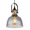 Globo DOROTHEA Pendant Light brass, black, 1-light source