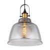 Globo DOROTHEA Pendant Light brass, black, 1-light source