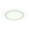 Globo NATHALIE Ceiling Light LED white, 1-light source, Remote control, Colour changer