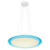 Globo MURPHY Pendant Light LED white, 1-light source, Remote control, Colour changer