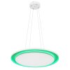 Globo MURPHY Pendant Light LED white, 1-light source, Remote control, Colour changer