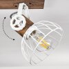 ORNY Ceiling Light Dark wood, white, 3-light sources