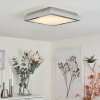 CENTOVALLI Ceiling Light LED chrome, 1-light source
