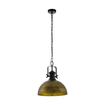 EGLO COMBWICH Pendant Light gold, black, 1-light source