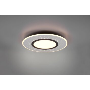 Trio-Leuchten VERUS Ceiling Light LED matt nickel, 1-light source, Remote control