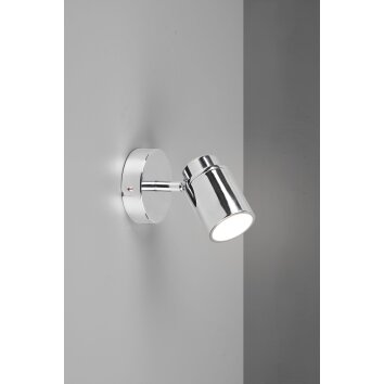 Trio-Leuchten ANGELO Wall Light chrome, 1-light source