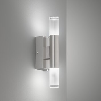 Fischer-Honsel NYRA Wall Light LED matt nickel, 2-light sources