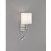 Fischer-Honsel DREAMER Wall Light matt nickel, 1-light source
