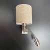 Fischer-Honsel DREAMER Wall Light matt nickel, 1-light source