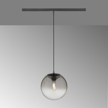 SCHÖNER-WOHNEN-Kollektion HV-TRACK LINA STINA Pendant Light black, 1-light source