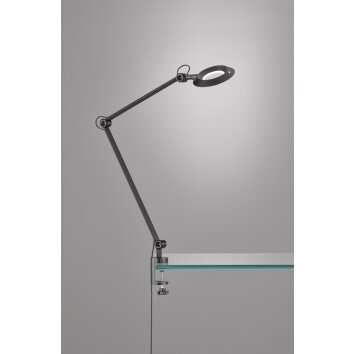 SCHÖNER-WOHNEN-Kollektion OFFICE clamp-on light LED black, 1-light source