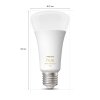 Philips Hue WHITE AMBIANCE LED E27 13,5 Watt 2200 - 6500 Kelvin 1200 Lumen