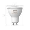 Philips Hue WHITE & COLOR AMBIANCE LED GU10 5 Watt 2000 - 6500 Kelvin 230 Lumen