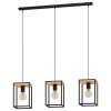 Eglo LIBERTAD Pendant Light black, 3-light sources