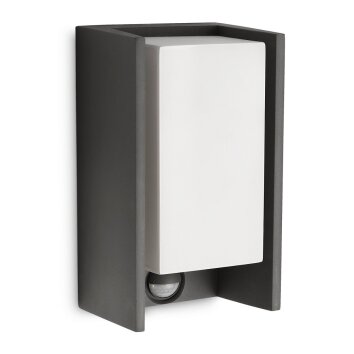 Philips MYGARDEN BRIDGE Outdoor Wall Light anthracite, 1-light source, Motion sensor