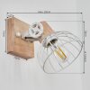 ORNY Wall Light Ecru, white, 1-light source