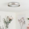KERNS Ceiling Light LED matt nickel, 1-light source