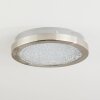 KERNS Ceiling Light LED matt nickel, 1-light source