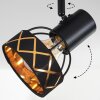 TARASP Ceiling Light black, 2-light sources