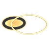 Globo SILLA Ceiling Light LED gold, black, 1-light source, Remote control