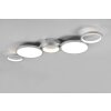 Trio-Leuchten SALSA Ceiling Light LED titanium, 1-light source