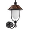 LCD NABBURG Outdoor Wall Light LED copper, black, 1-light source