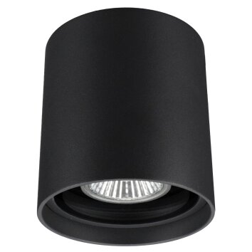 LCD FALSHORN outdoor ceiling light black, 1-light source