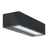 LCD LUISENFELS Outdoor Wall Light LED black, 2-light sources