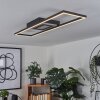 TALETA Ceiling Light LED black, 1-light source