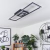 TALETA Ceiling Light LED black, 1-light source
