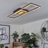TALETA Ceiling Light LED black, 1-light source