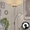 BIOT Floor Lamp LED matt nickel, 2-light sources