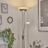 BIOT Floor Lamp LED matt nickel, 2-light sources