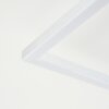 MOYA Ceiling Light LED silver, white, 1-light source