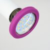 CABRI Ceiling Light LED chrome, purple, white, 1-light source
