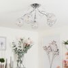 SAXETEN Ceiling Light chrome, 5-light sources