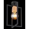 Globo MARCELLUS Ceiling Light Light wood, black, 1-light source
