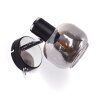 LEXINGTON Wall Light chrome, black, 1-light source