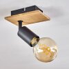 MAIDFORD Ceiling Light Ecru, black, 1-light source