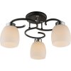 Globo ceiling light black, 3-light sources