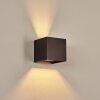 BADAJOZ Wall Light brown, 1-light source