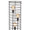 Globo TILLY Floor Lamp black, 3-light sources