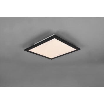Reality GAMMA Ceiling Light LED black, 1-light source, Remote control